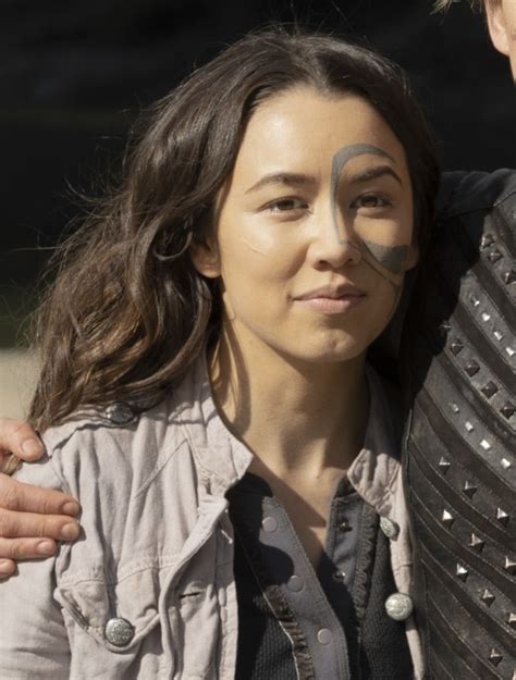 the 100 emori|emori the 100 actress.